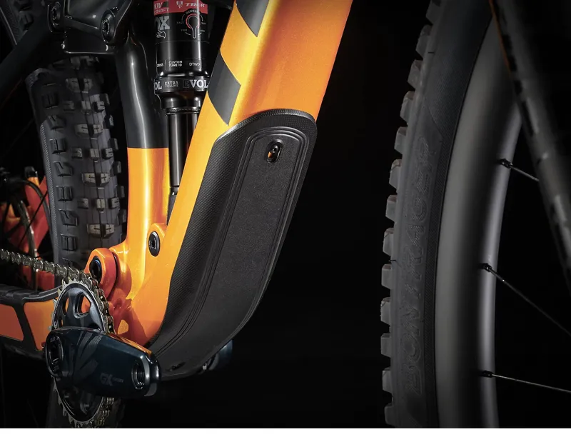 Trek Fuel EX 9.8 GX Mountain Bikes in Lithium Grey/Orange X-Small-2